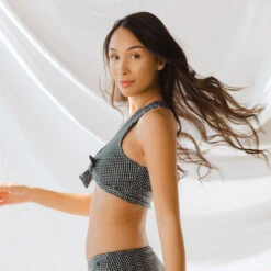 Black Checkers Top Knot -Albionfit Store 369A0025final 1ff99757 aa8a 4e42 a590 48120bd8262e