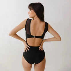 The Aubry One-Piece, Black -Albionfit Store 369A0254