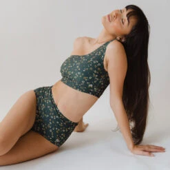 Flora Icon Swim Crop -Albionfit Store 369A0321