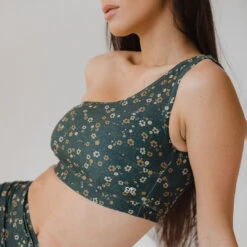 Flora Icon Swim Crop -Albionfit Store 369A0326