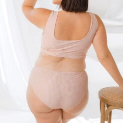 Pink Checkers Hipster Bottoms -Albionfit Store 369A0515final 4704a9b7 98d1 45ce 82f9 a40665a3a783