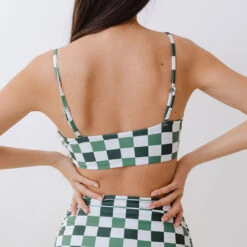 Rise Bralette, Check Mate -Albionfit Store 369A0520