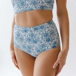 Mykonos White High-Waisted Bottoms -Albionfit Store 369A0632final