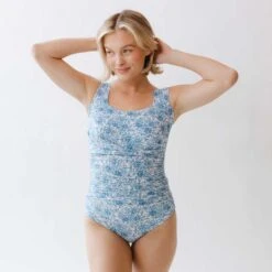 The Mykonos White Off Shoulder One-Piece -Albionfit Store 369A0685final