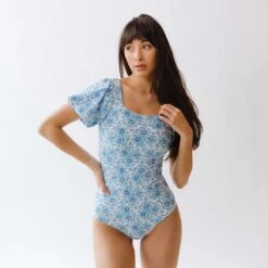 Eloise One-Piece, Mykonos White -Albionfit Store 369A0711final