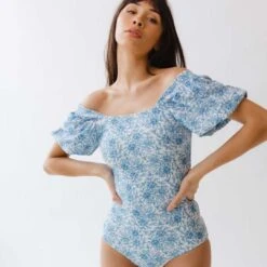 Eloise One-Piece, Mykonos White -Albionfit Store 369A0722final