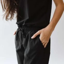 Black Jumpsuit -Albionfit Store 369A1003final