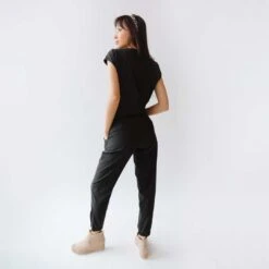 Black Jumpsuit -Albionfit Store 369A1010final