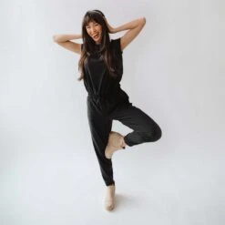 Black Jumpsuit -Albionfit Store 369A1025final