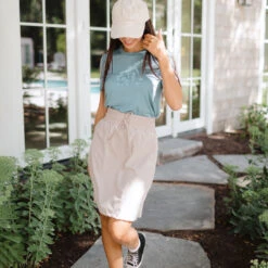 Wildflower Tee, Blue -Albionfit Store 369A1367final 1