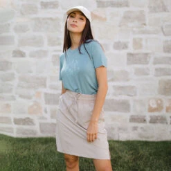 Wildflower Tee, Blue 10 Wildflower Tee, Blue -Albionfit Store 369A1434final