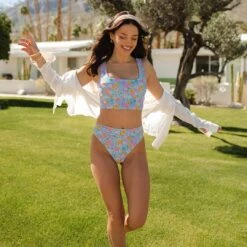 Darling Blue Olivia Swim Crop -Albionfit Store 369A1522final