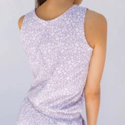 Lilac Tank Romper -Albionfit Store 369A1640final 1