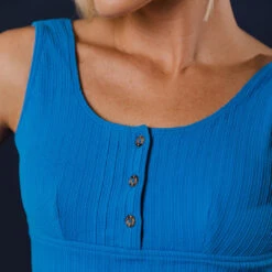 Deep End One-Piece, Cobalt -Albionfit Store 369A2231final