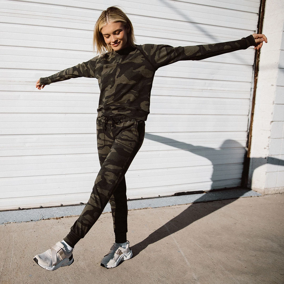 At Ease Joggers, Green Camo 4 At Ease Joggers, Green Camo - Image 2