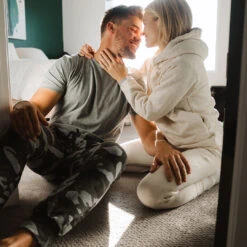 Boyfriend Hoodie, Birch -Albionfit Store 369A2447final