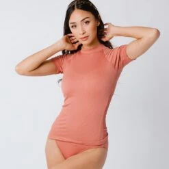 Rosewood Short Sleeve Rash Guard -Albionfit Store 369A2567final