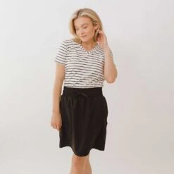 Cher Skirt, Black -Albionfit Store 369A2641final