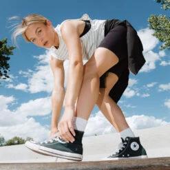 Venus Tank, Grey Venice Stripe -Albionfit Store 369A2866final 1