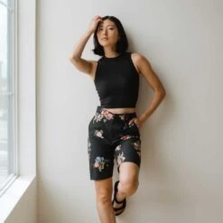 High Neck Tank, Black -Albionfit Store 369A3059final f307108f ed90 4434 af35 fe2f5587385b