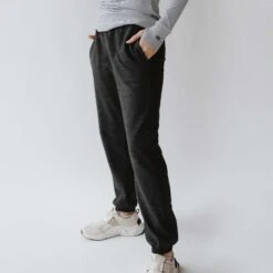 Campus Joggers, Charcoal -Albionfit Store 369A3495final 1