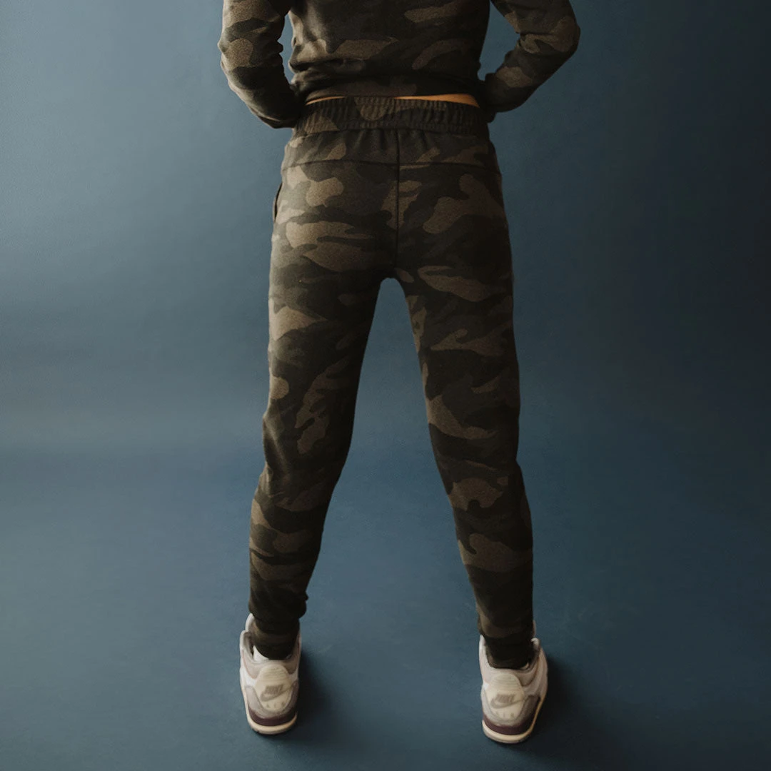 At Ease Joggers, Green Camo 9 At Ease Joggers, Green Camo - Image 7