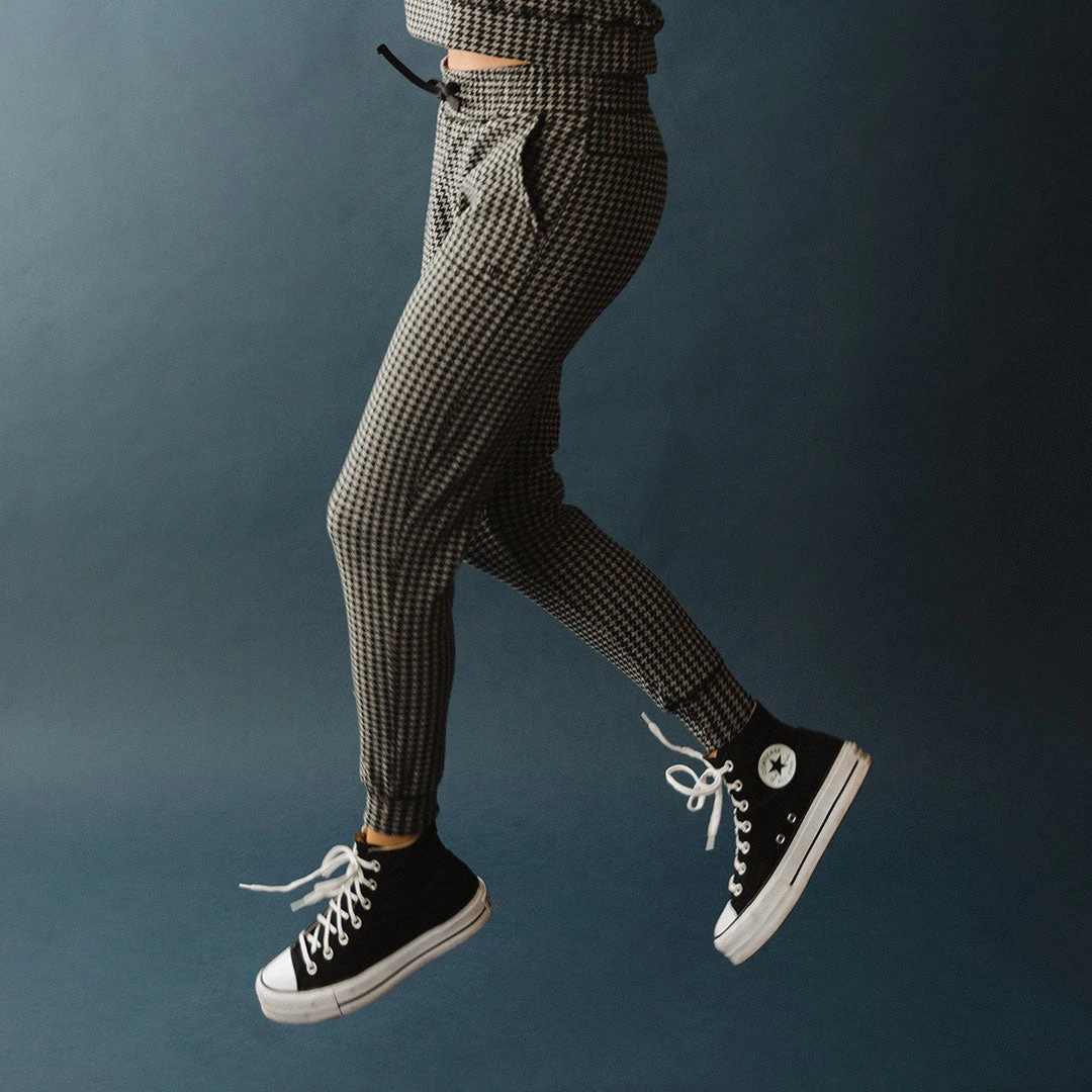 At Ease Joggers, Houndstooth 5 At Ease Joggers, Houndstooth - Image 3