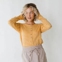 Henley, Mustard -Albionfit Store 369A3799final