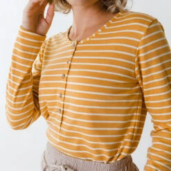 Henley, Mustard -Albionfit Store 369A3822final 56d6692a ed4b 4171 9a3a a52fb7a3bf79