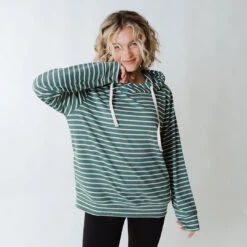 City Pullover, Hunter Green -Albionfit Store 369A3988final a27de10b 0761 4a62 a63f 197050ef0bb1