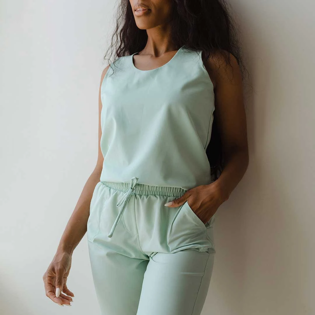 Mint Tank Jumpsuit 7 Mint Tank Jumpsuit - Image 5
