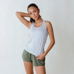 Exhale Tank, Sage 12 Exhale Tank, Sage -Albionfit Store 369A4559final 1