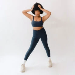 Intention Leggings 7/8, Navy -Albionfit Store 369A4757final 8fbabdb1 7a54 4f36 920f 5782ddfcd3d3