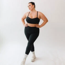 Intention Leggings 7/8, Black -Albionfit Store 369A4829finsl