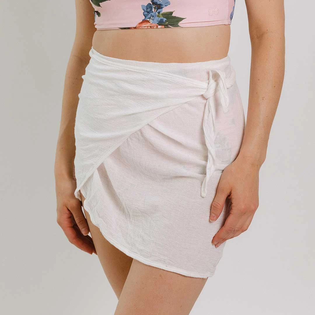 White Sarong 3 White Sarong