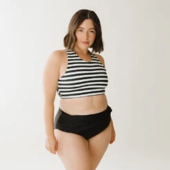 Hang Ten Game Changer Swim Crop -Albionfit Store 369A5163final