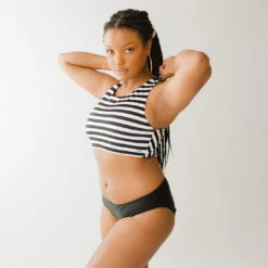 Hang Ten Game Changer Swim Crop -Albionfit Store 369A5271final