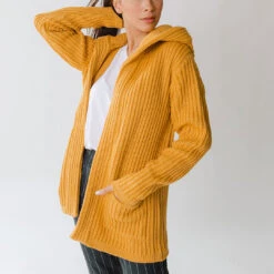Vermont Cardigan, Yellow