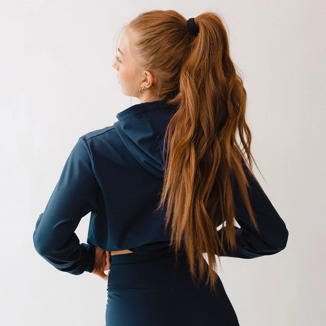 Intention Hoodie, Navy 8 Intention Hoodie, Navy - Image 6