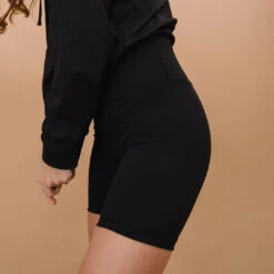 Intention Bikers 3.5", Black -Albionfit Store 369A6060final 247ec96f 6798 4c04 9124 fdc3b1850831