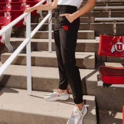 Utah Destination Joggers, Black -Albionfit Store 369A6137final