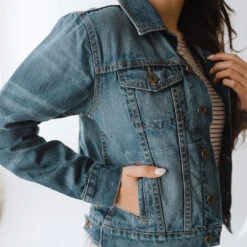 Morgan Classic Denim Jacket -Albionfit Store 369A6271final