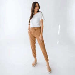 Destination Joggers, Sand -Albionfit Store 369A6622final