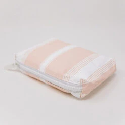 Aloha Mini Linen Stripe Pouch