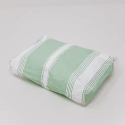 Aloha Mini Linen Stripe Pouch -Albionfit Store 369A6655