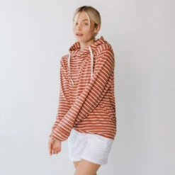 City Pullover, Terracotta -Albionfit Store 369A7326final