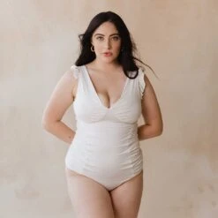 Riptide One-Piece, Ivory -Albionfit Store 369A7418final