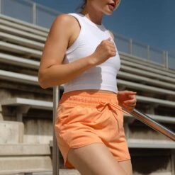 Sprinter Shorts 2.0, Clementine 15 Sprinter Shorts 2.0, Clementine -Albionfit Store 369A7439finnal