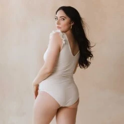 Riptide One-Piece, Ivory -Albionfit Store 369A7444final