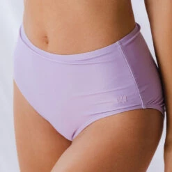 Periwinkle High-Waisted Bottoms -Albionfit Store 369A7469final